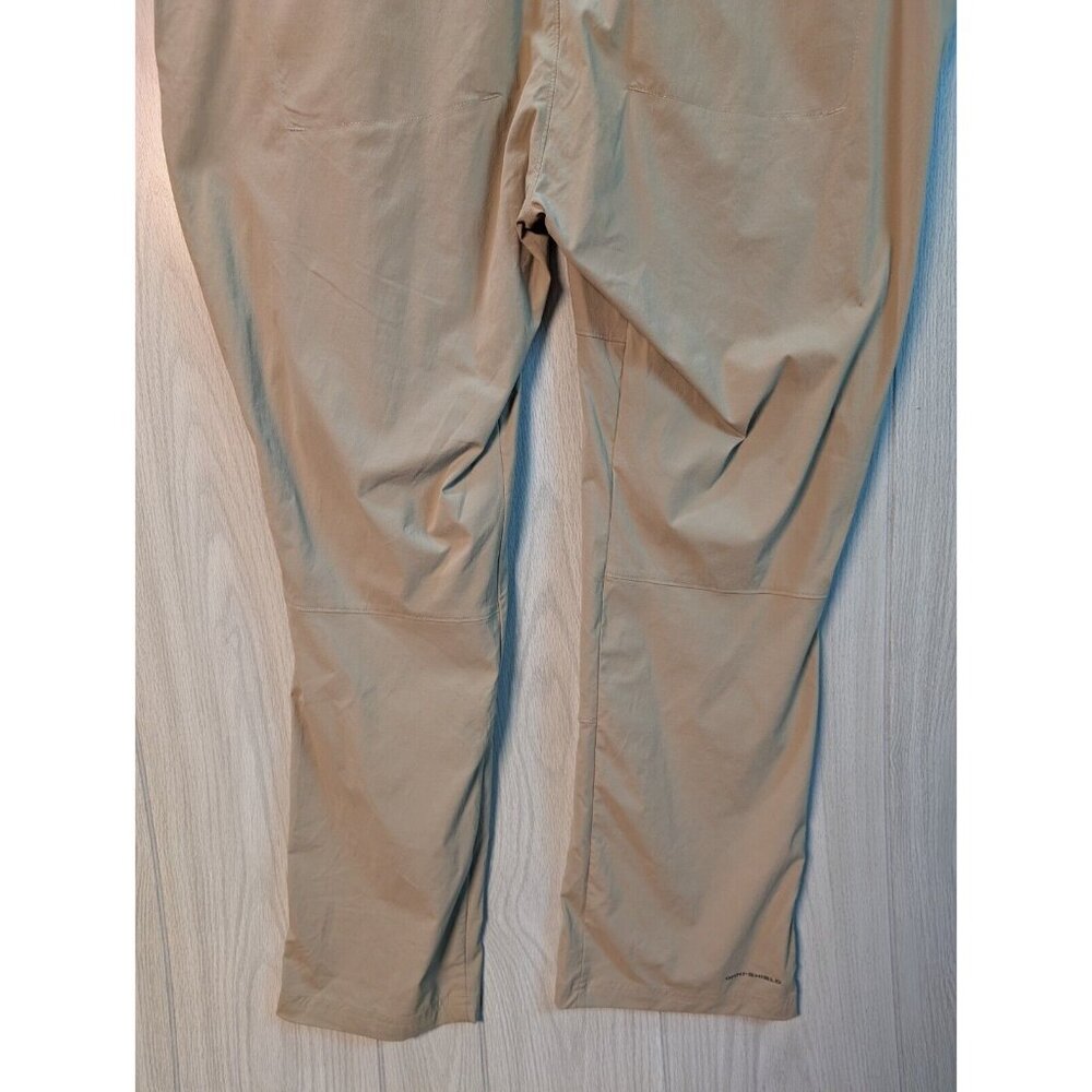 NEW Columbia Jambe Droite Hiking Pants Tan Khaki Women's Sz 24 W Omni Shield - Picture 6 of 11